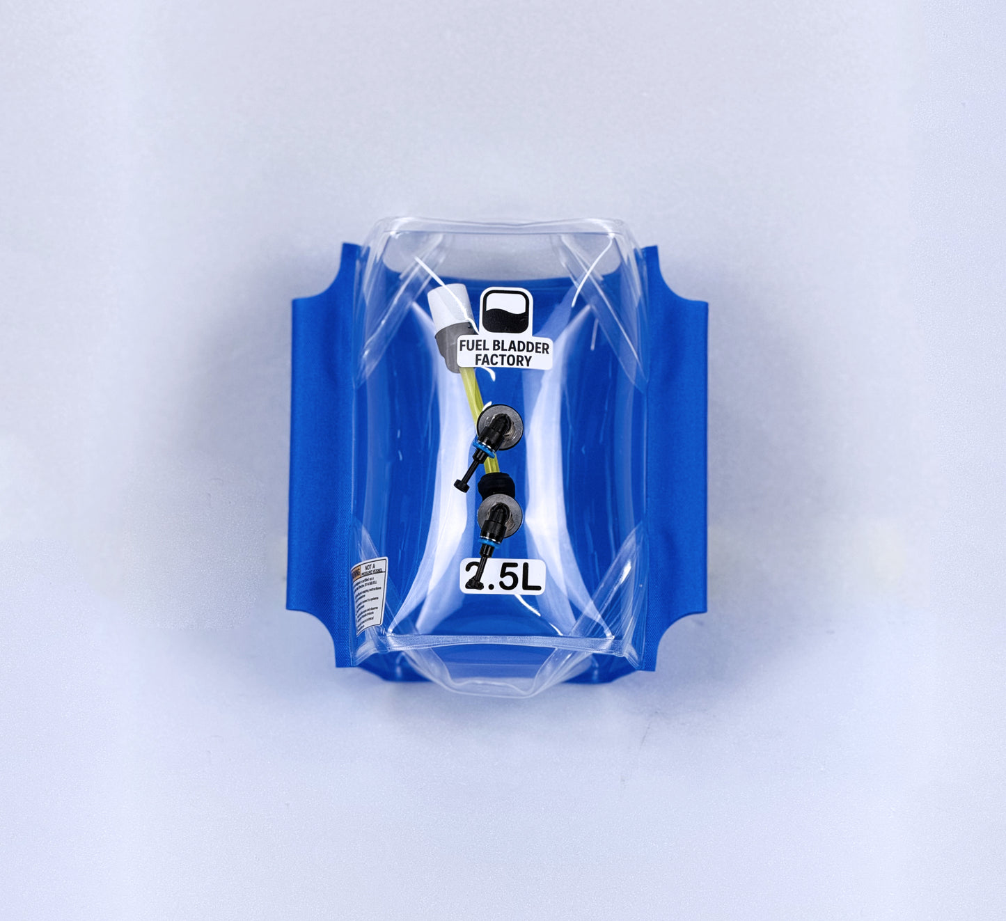 Fuel Bladder Tank Rectangular 2.5L 2SQ Blue Line