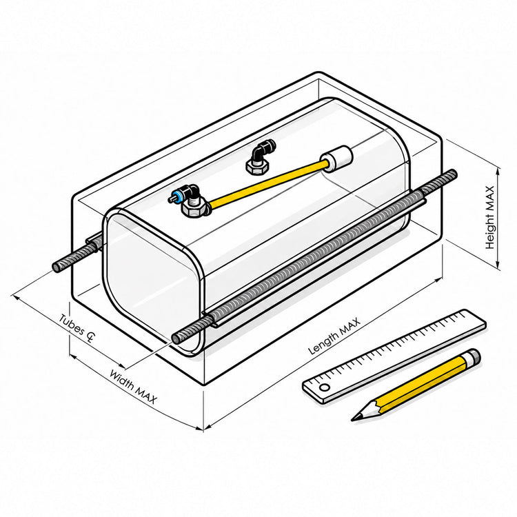 Fuel bladder configurator