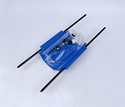 Fuel Bladder Tank Rectangular 1.2L 2SQ Blue Line