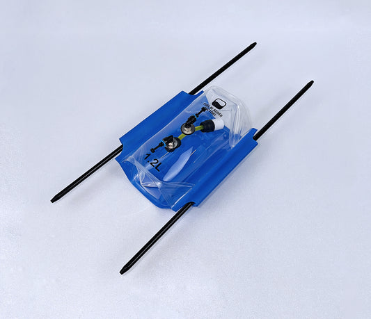 Fuel Bladder Tank Rectangular 1.2L 2SQ Blue Line