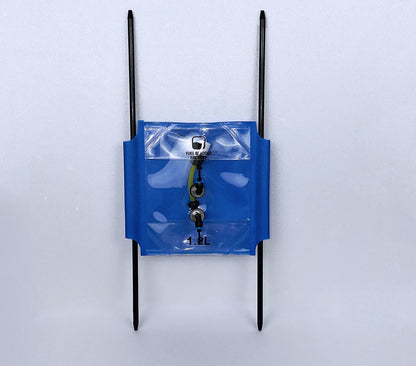 Fuel Bladder Tank Rectangular 1.2L 2SQ Blue Line