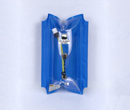 Fuel Bladder Tank Rectangular 1.5L Pillow Blue Line
