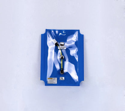 Fuel Bladder Tank Rectangular 2L Pillow Blue Line