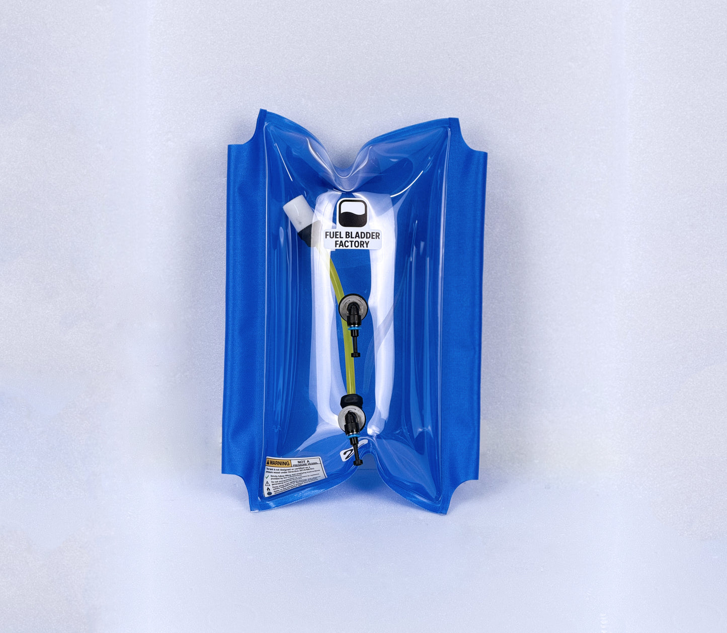 Fuel Bladder Tank Rectangular 2L Pillow Blue Line