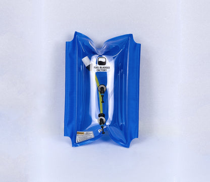 Fuel Bladder Tank Rectangular 2L Pillow Blue Line