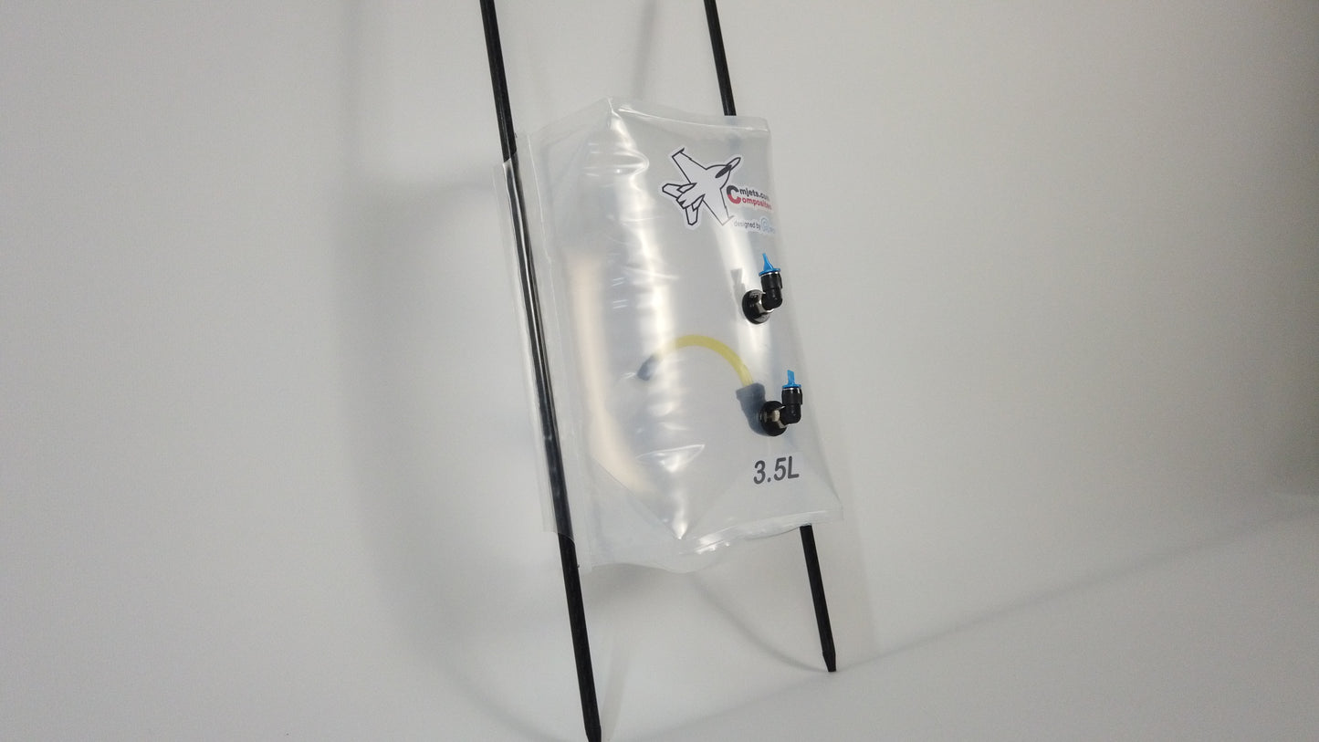Fuel Bladder Tank Rectangular 3.5L 2SQ for Aspire Jets