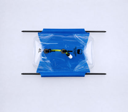 Fuel Bladder Tank Rectangular 4L 2SQ Blue Line