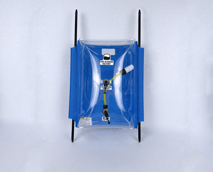 Fuel Bladder Tank Rectangular 5L 2SQ Blue Line