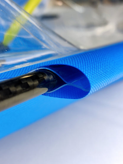 Fuel Bladder Tank Rectangular 6L 2SQ Blue Line