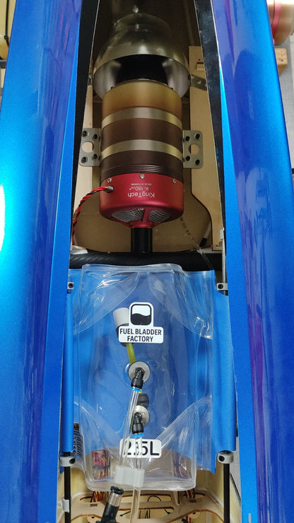 Fuel Bladder Tank Rectangular 2.5L 2SQ Blue Line for FTL Lancer 2.1M