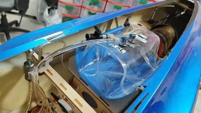 Fuel Bladder Tank Rectangular 2.5L 2SQ Blue Line for FTL Lancer 2.1M
